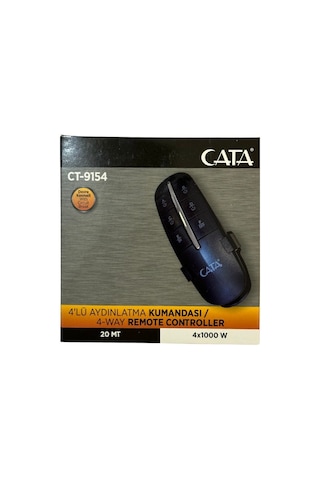 Cata 4'lü Aydınlatma Kumandası Ct-9154 Kablosuz
