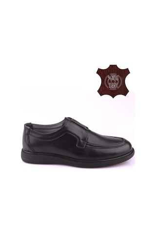 Detector Executive - Hakiki Deri Ortopedik Erkek Slip-on Loafer Ex420 Siyah