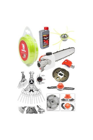 Swazer S10 Süper Set Yan Tipi Tırpan + 2T Yağ + Canavar Başlık +