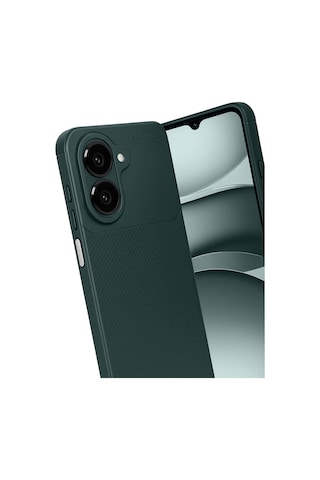 Samsung Galaxy Uyumlu A07 4g Auto Focus Karbon Kapak - Koyu Yeşil Renk