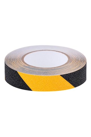 Unitape Sarı Siyah Merdiven/zemin Kaydırmaz Bant 24 Mm X 10 Mt İç Ve Dış Mekân