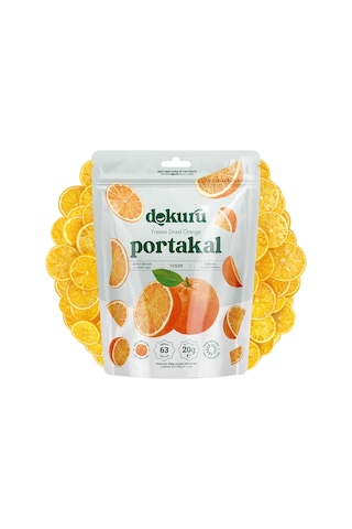 Dokuru Portakal Kuru Meyve Cipsi 20 G