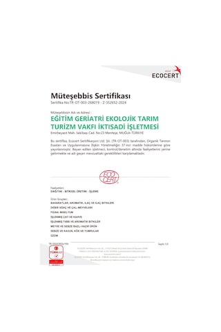 Eget Saf Organik Lavanta Suyu 500 ML