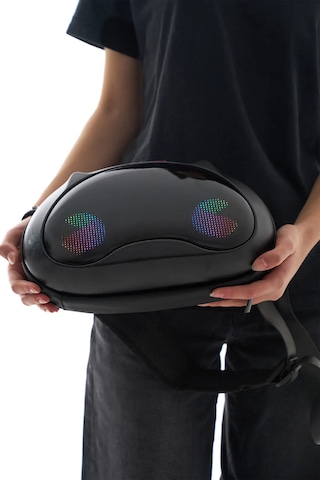Zampago Shadowcat Led Işıklı Bel Çantası Su Geçirmez Darbe Dayanıklı + 10.000 Mah Powerbank Siyah