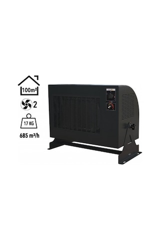 Pro 9.000w Trifaze Elektrikli Fanlı Isıtıcı Füme