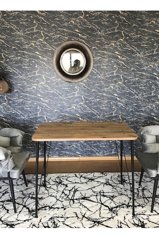 Yirmi15 Metal Ayaklı 60x90 Cm Eclipse Tek Mutfak Balkon Çalışma Masası