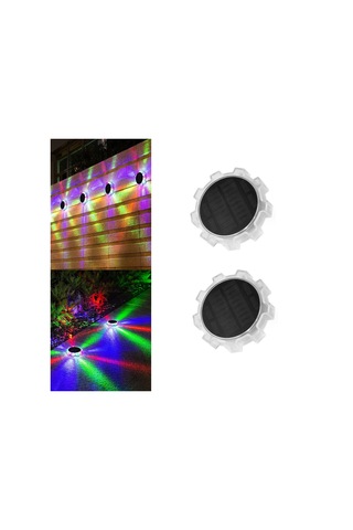 Cbtx Dsl188 2 Adet Hareket Sensörlü Güneş Enerjili Bahçe Zemin Işığı, Rgb Işıklı Diğer