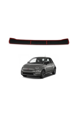 Fiat 500 Coupe Ferrous Arka Tampon Üstü Koruyucu 2016 Ve Üstü