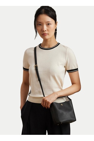 Lauren Ralph Lauren Siyah Kadın El Çantası 431969365001