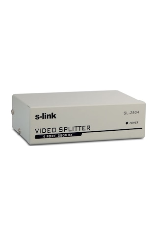 S Link Sl 2504 4'Lü Ekran Vga Coklayıcı 250Mhz