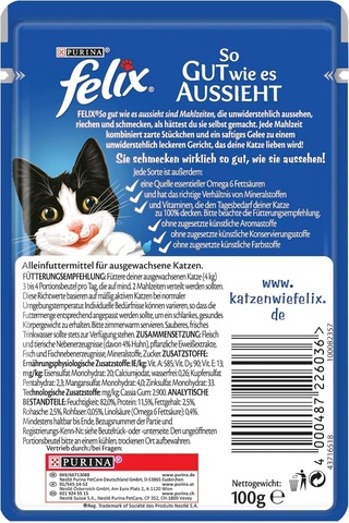 Pouch Tavuk Etli Yaş Kedi Maması 85 Gr X 20 Adet