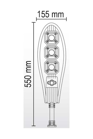 Forlife FL - 3215 90Watt Güneş Enerjili Solar Sokak Armatürü