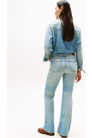 Tommy Hilfiger Lex Denim İspanyol Paça Kadın Jeans Ww0ww456821a4 Mavi