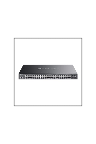 Omada Sg3452p, 52 Port Gigabit, 48 Port Gigabit Poe+, 384w, 4 Port Sfp L2+ Yönetilebilir, Rackmount