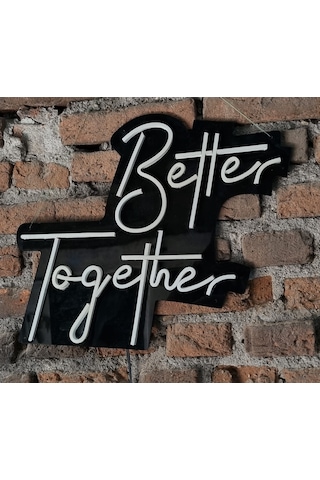Neon Ledli Duvar Aydınlatması Better Togetter