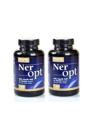 Vitapol Ner Opt Alfalipoik Asit Taurine Complex 120 Kapsül 2 Kut