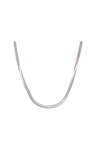 Çelik İtalyan Zincir 4 Mm Kalınlık Zn-311 Gümüş