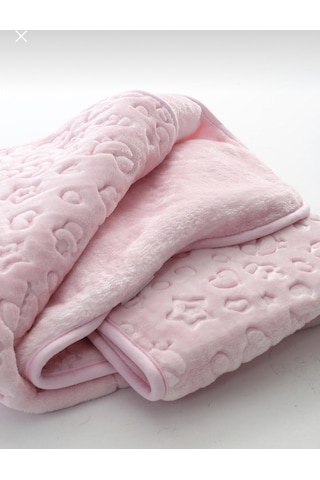 Golden Pelüş Bebek Battaniyesi Pembe