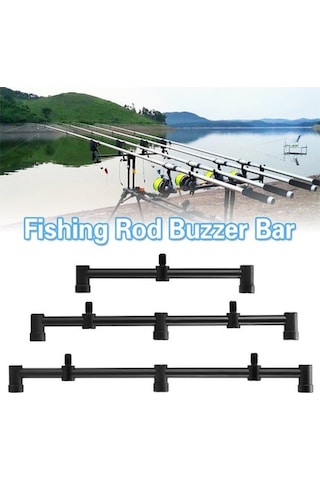 Novahub Hafif Paslanmaz Alüminyum Buzzer Bar - M3/8 Vida Uyumlu Balık Alarmı Ve Olta Başlığı İçin Mükemmel Yedek, Balık Tutma Ekipmanı