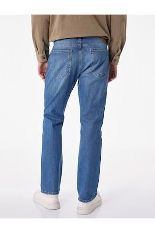 Koton Pamuklu Düz Paça Normal Bel Straight Fit Jean Pantolon - Mark Jean Orta İndigo 6sam40161nd