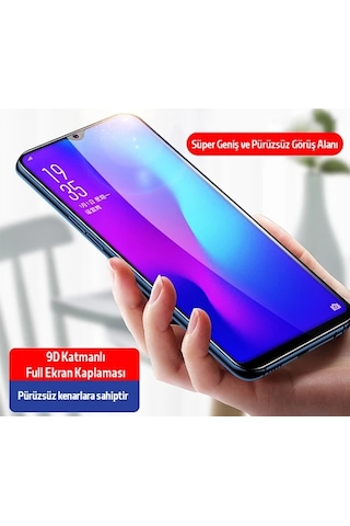 Sm Galaxy Uyumlu A72 9d Full Glue Tempered Cam Ekran Koruyucu-1852