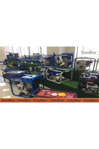 Hyundai Dhyd80Le 3 Inch Dizel Marşlı Yüksek Basınç Su Motoru Dökü