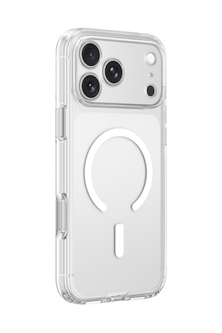 Apple iPhone Uyumlu 18 Pro Kılıf M-safe Özellikli Kamera Korumalı Amazingthing Minimal Lens Serisi Kapak Şeffaf