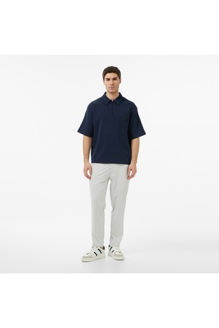 Nautica Erkek Lacivert Regular Fit Polo Yaka T-shirt Düz K57355t Lacivert