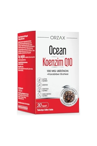 Ocean Koenzim Q10 30 Kapsül