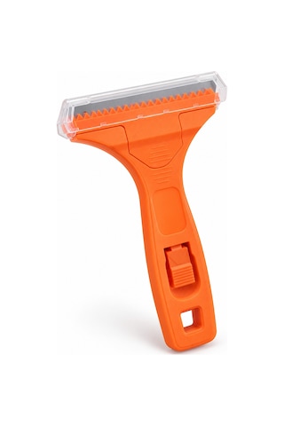 Yüzey Kazıyıcı Metal Bıçaklı Cam Etiket Boya Yapışkan Kazıma Temizleme Aparatı 17 Cm