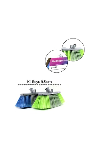 Günsan Silver Oto Yıkama Fırçası - 9.5 Cm Kıl Boyu, Yumuşak Doku, Kutulu- 12'li Paket
