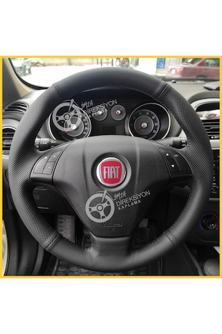 Fiat Linea (Tuşlu) Araca Özel Direksiyon Kılıfı