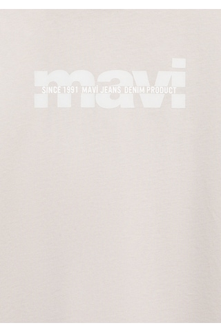 Mavi - Mavi Baskılı Gri Tişört 6610444-90782 Gri
