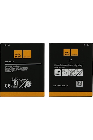 Teknonet Samsung Galaxy J700 J7 Uyumlu 2800 Mah Batarya