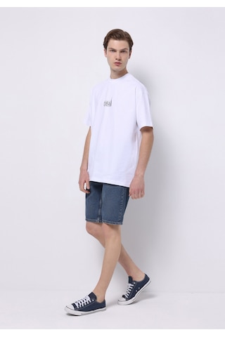 Colin's Colins Regular Fit Orta Bel Düz Erkek Koyu İndigo Jean Şort Cl1077203 Q1.v1 Dn44641 Denim