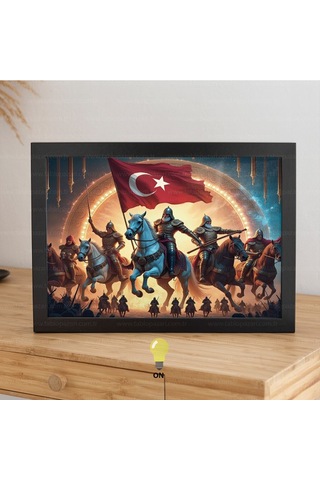 Tablo Pazarı Led Işıklı Tablo - Otoman