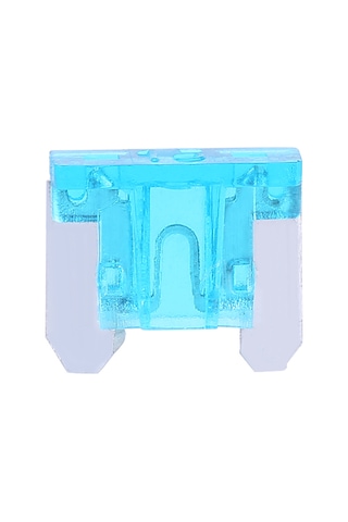 Konesam 10 Adet Mavi Terminal Sigorta Alıcı Seti + 15a Mini Sigorta Levhası - Dairesel Korumalı, Kablosuz Kurulum, Dıy Uygulamalar İçin Dayanıklı 15