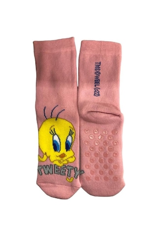 Çimpa Tweety Figürlü Havlu Çorap - Unısex - karışık