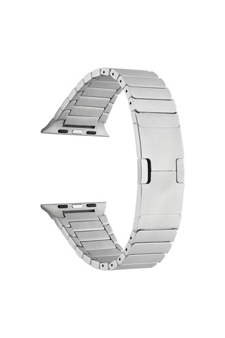 Watch 42mm Uyumlu Krd-35 Metal Zore Kordon Gümüş