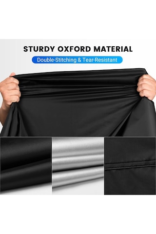 Xxxl Geliştirilmiş Motosiklet Brandası, Su Geçirmez, Rüzgar Ve Uv Korumalı
