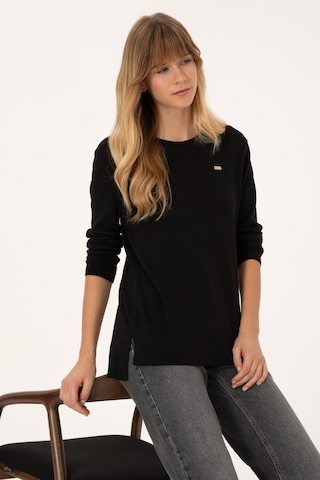 U.s. Polo Assn. Kadın Siyah Kazak /triko 50315449-vr046 Sıyah