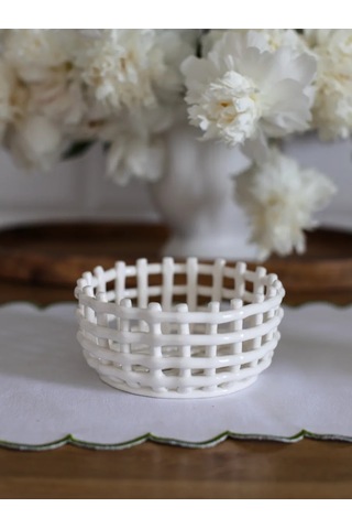 Home Lovers Seramik Meyve Saklama Sepeti 450927582 Sütlü