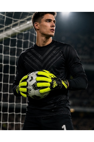 Hummel Gk Black/neon Yellow Kaleci Eldiveni Çok Renkli