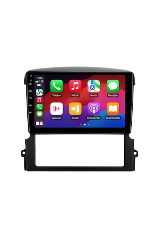 Kia Sorento Android Multimedya 2007-2010 Carplay Android Auto Navigasyon Kameralı 4gb Ram 32gb 9"