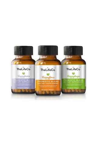 TheLifeCo 3'lü Probiyotik Paketi (Happyshape,Happyflora,Happybiota)