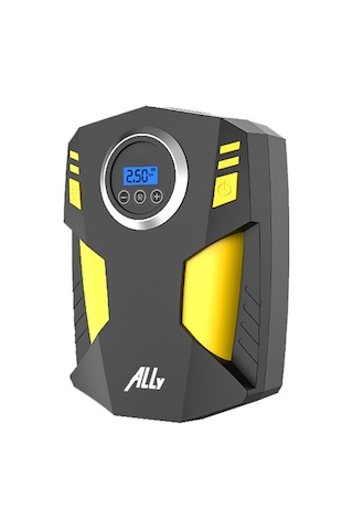 Ally St-5002 Dijital Basınç Göstergeli Oto Lastik Şişirme Pompası Hava Kompresörü