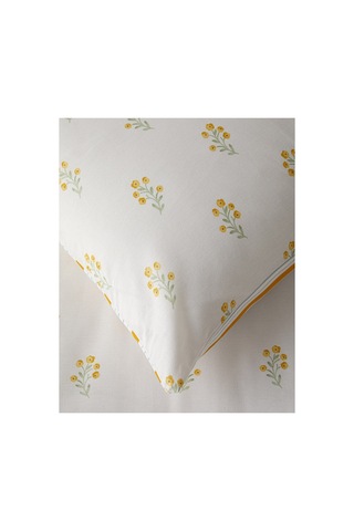 English Home Butter Bloom Pamuklu Tek Kişilik Nevresim Seti 160x220 Cm Hardal Hardal Sarı