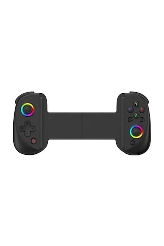 Bsp D8 Pro Rgb Telefon Tablet P3 P4 Android Apple Uyumlu iOS İçin Bluetooth 5.2 Joystick Gamepad Siyah