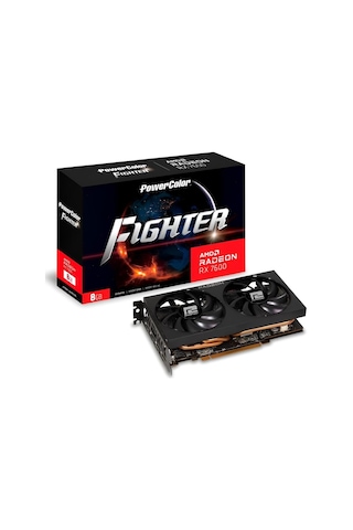 PowerColor Fighter AMD Radeon RX 7600 8G-F 8GB