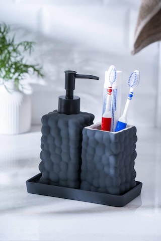 Acar Vega Gri 3 Parça Banyo Seti